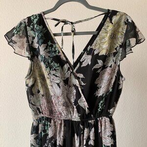 ✨ Romantic Floral Chiffon Maxi Dress – Fun & Flowy! ✨